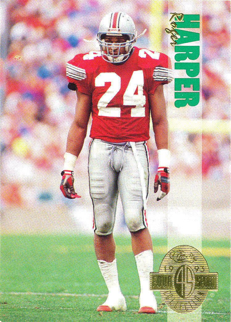 Roger Harris #116 Football Cards 1993 Classic Four Sport