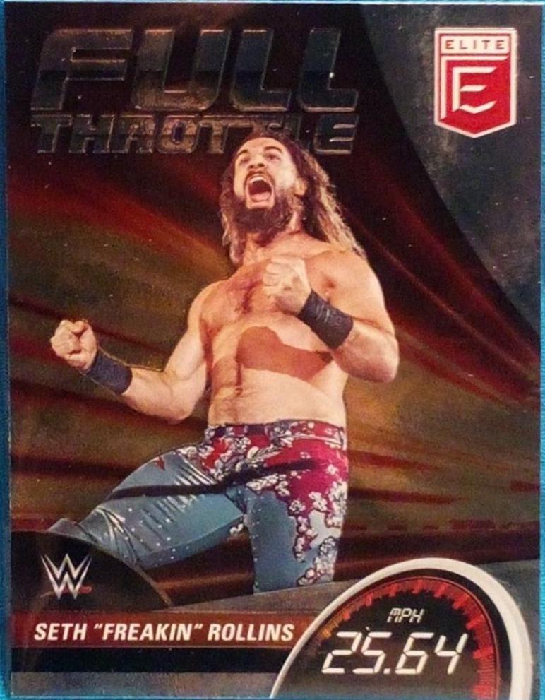 Seth Freakin Rollins #5 Wrestling Cards 2023 Donruss Elite WWE Full Throttle