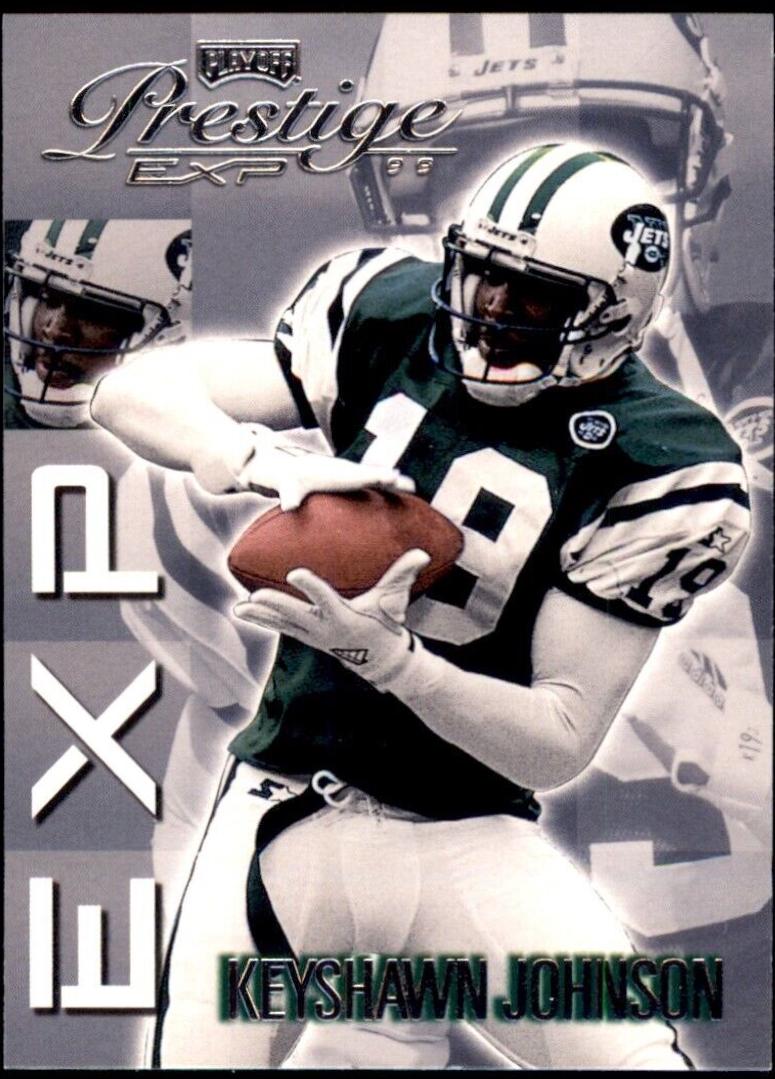 KEYSHAWN JOHNSON #109 Football Cards 1999 Playoff Prestige Exp