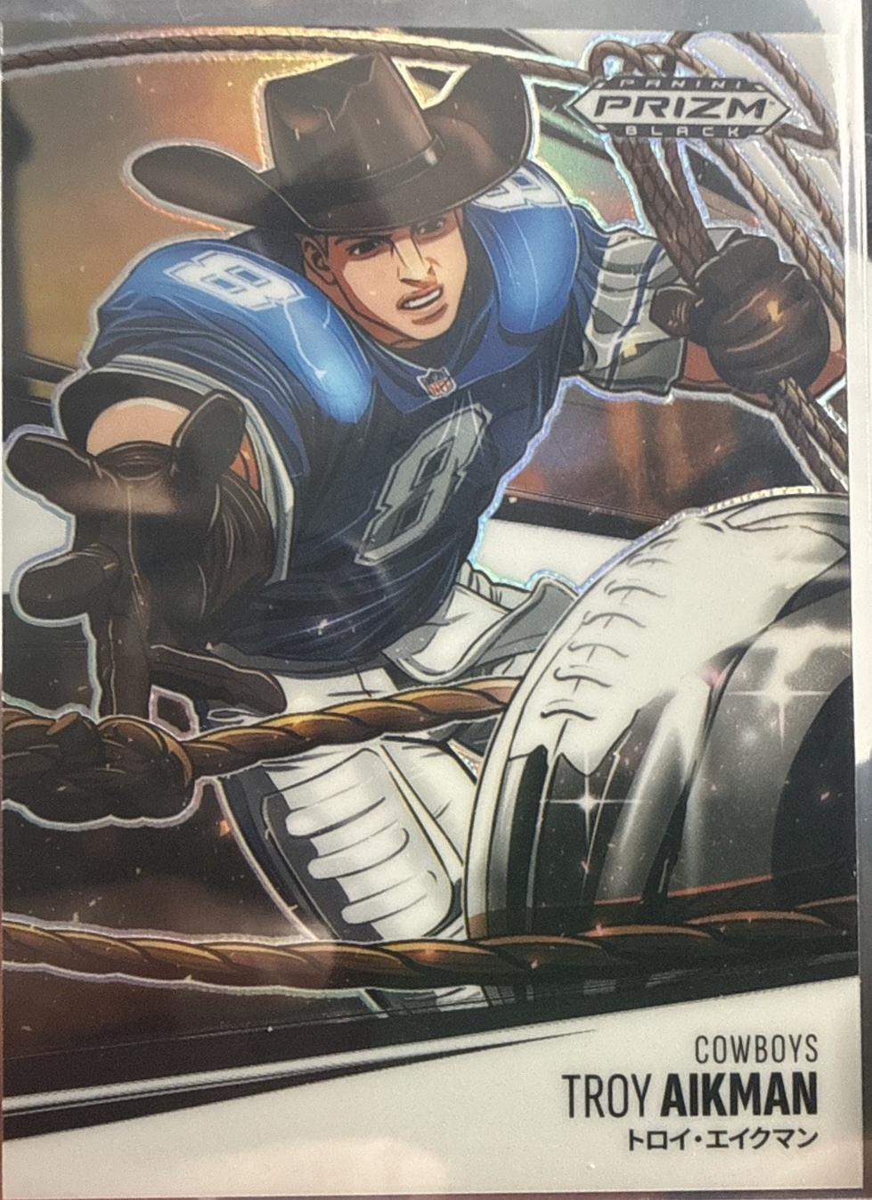 Troy Aikman #8 Prices | 2025 Panini Prizm Black Manga | Football Cards