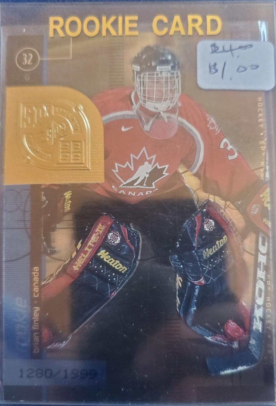 Brian Finley #61 1999 Spx Hockey