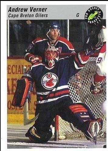 Andrew Verner #84 1993 Classic Pro Prospects Hockey