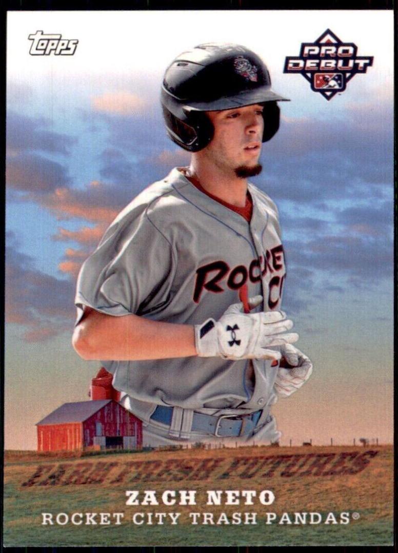 Zach Neto #FF-15 Baseball Cards 2023 Topps Pro Debut Farm Fresh Futures