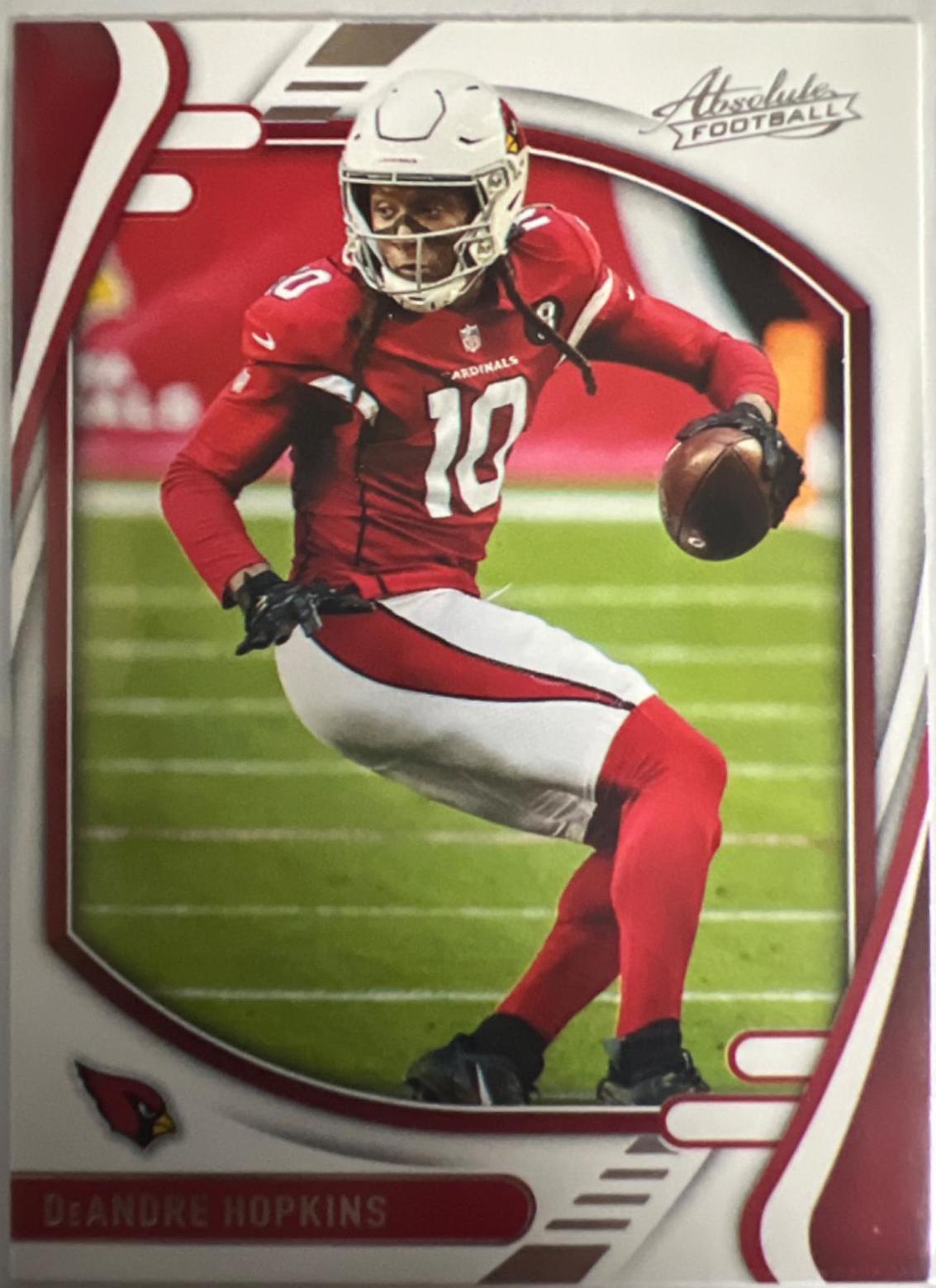 DeAndre Hopkins #18 Football Cards 2021 Panini Absolute