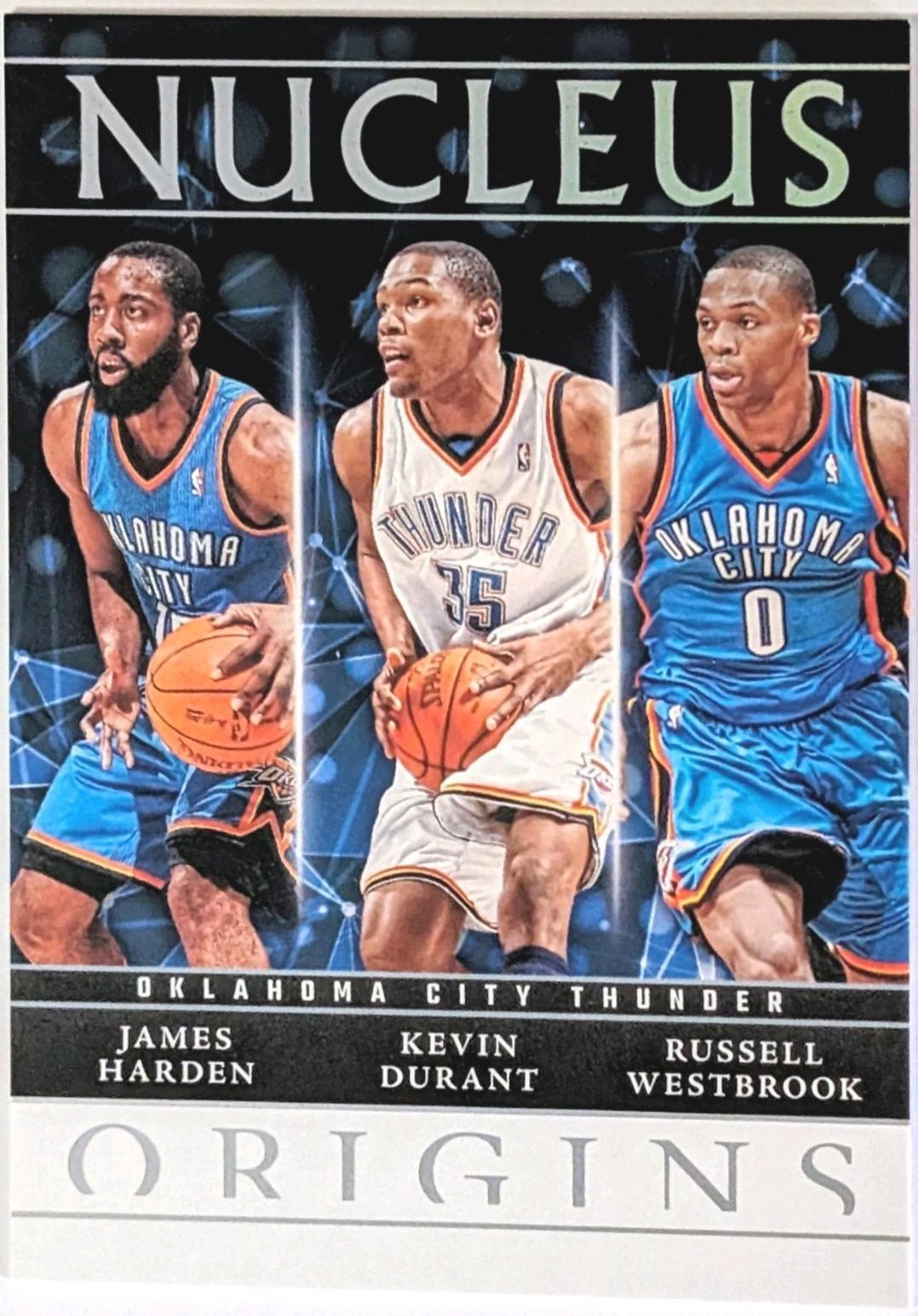 Russell Westbrook / James Harden / Kevin Durant #24 Basketball Cards 2024 Panini Origins Nucleus