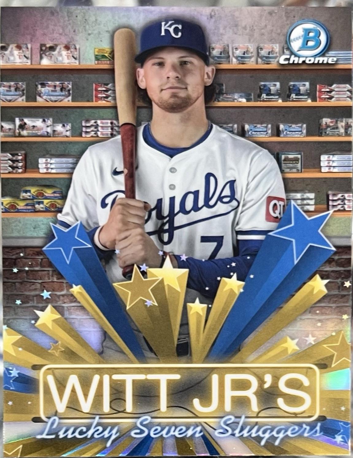 Bobby Witt Jr. #HS-8 Baseball Cards 2025 Bowman Hobby Stars