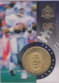 Troy Aikman #8 Football Cards 1998 Pinnacle Mint