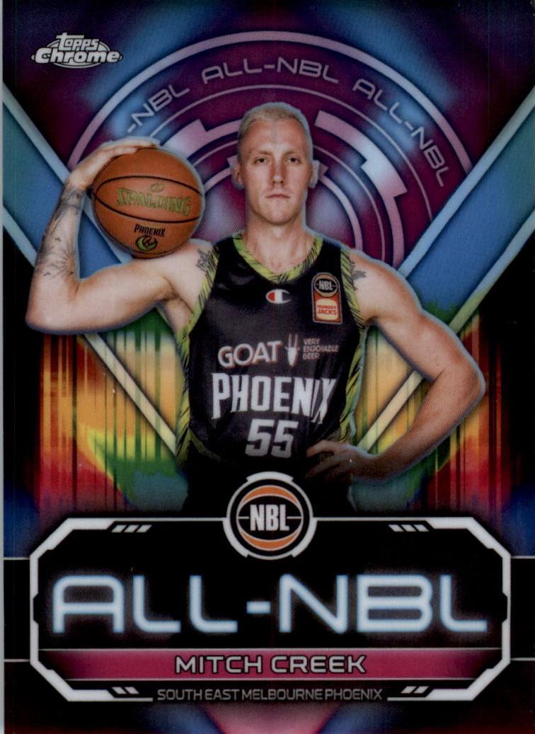 Mitch Creek #NBL-3 Basketball Cards 2023 Topps Chrome NBL All-NBL