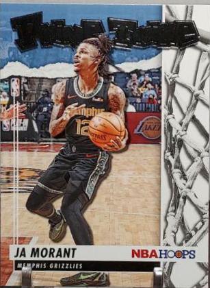 Ja Morant #23 Basketball Cards 2021 Panini Hoops Prime Twine