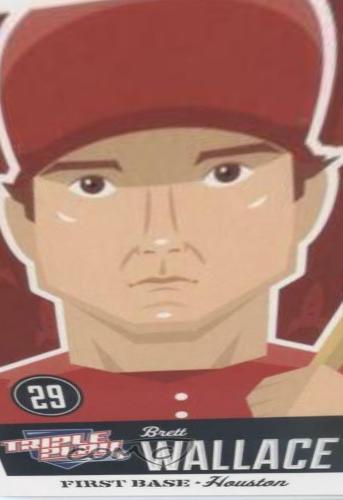 Brett Wallace #32 Baseball Cards 2012 Panini Triple Play