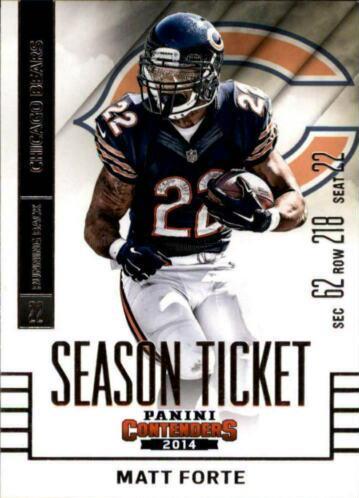 Matt Forte #5 Football Cards 2014 Panini Contenders