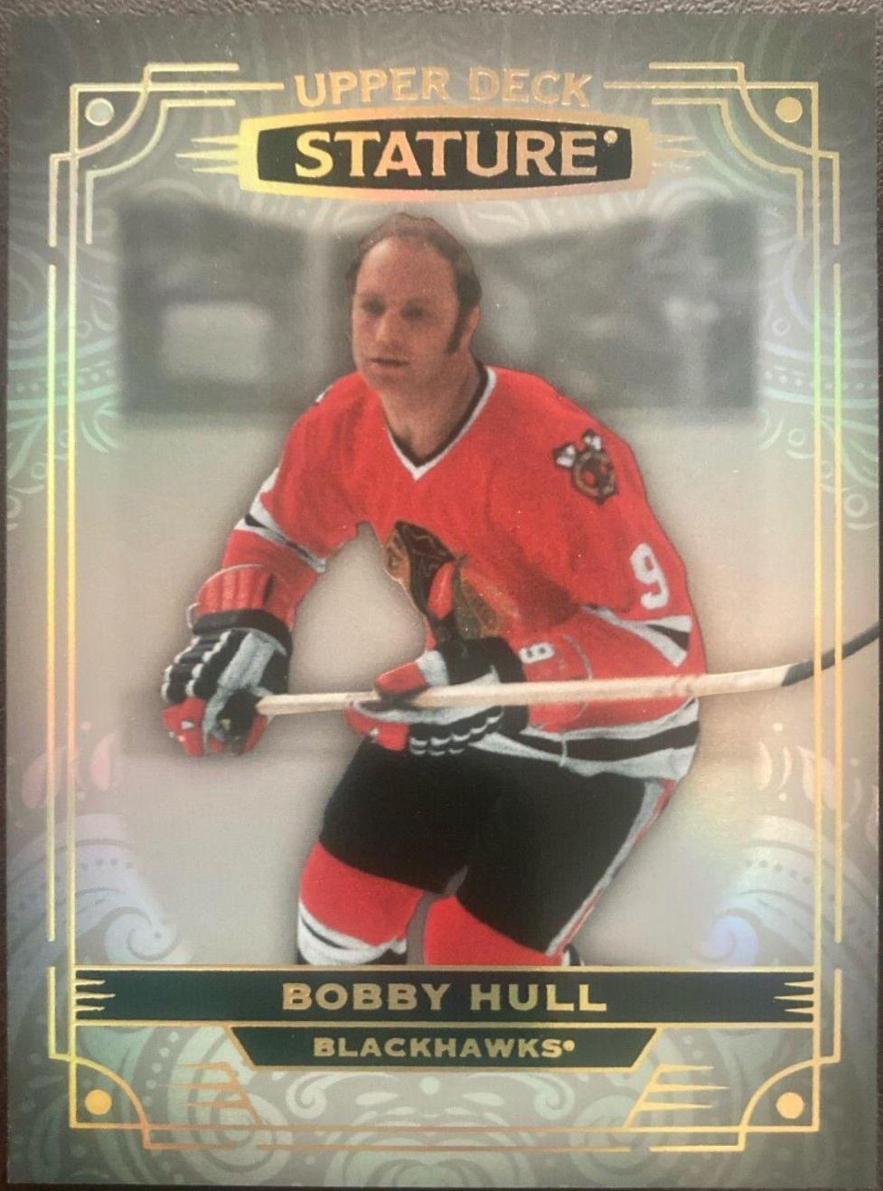 Bobby Hull #5 2022-23 Upper Deck Stature Hockey