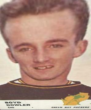 Boyd Dowler #92 Football Cards 1961 Fleer