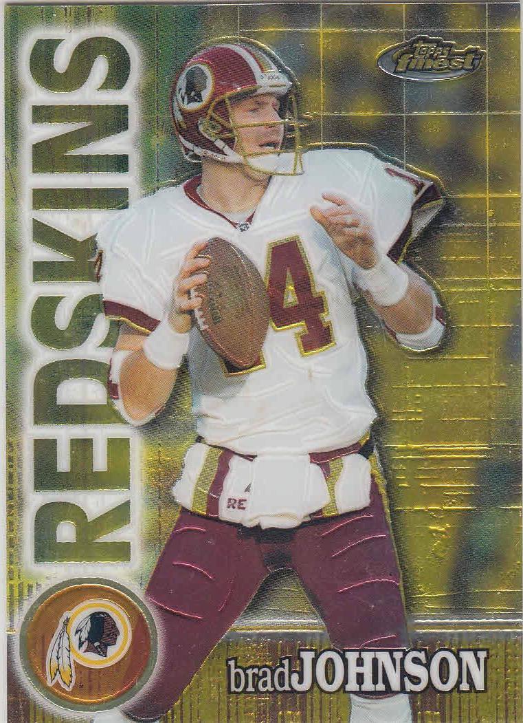 Brad Johnson #21 Football Cards 2000 Topps Finest