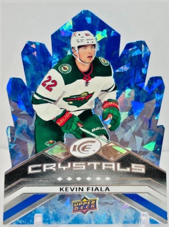 Kevin Fiala #IC-10 Hockey Cards 2021 Upper Deck Ice Crystals