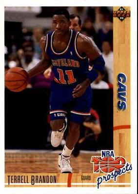 Terrell Brandon #441 Basketball Cards 1991 Upper Deck