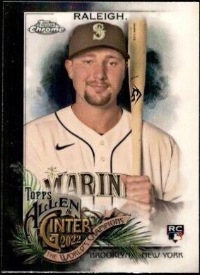 Cal Raleigh #178 Baseball Cards 2022 Topps Allen & Ginter Chrome