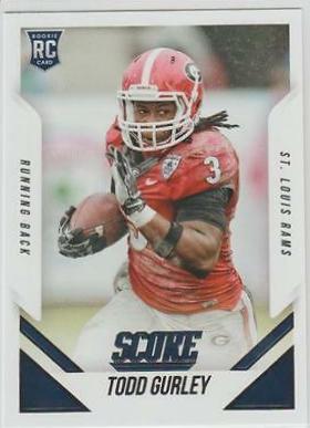 Todd Gurley #386 Football Cards 2015 Panini Score