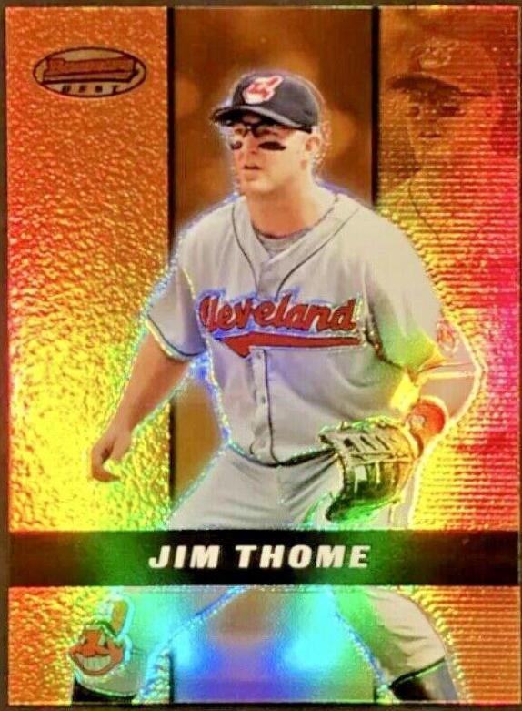 Jim Thome #45 Baseball Cards 2000 Bowman's Best