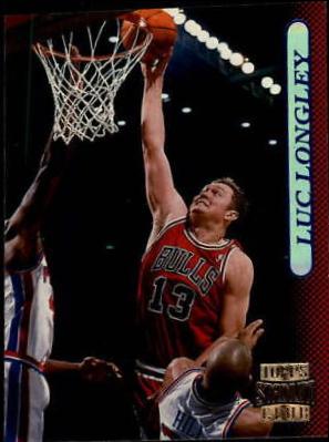 Luc Longley #48 Basketball Cards 1996 Stadium Club