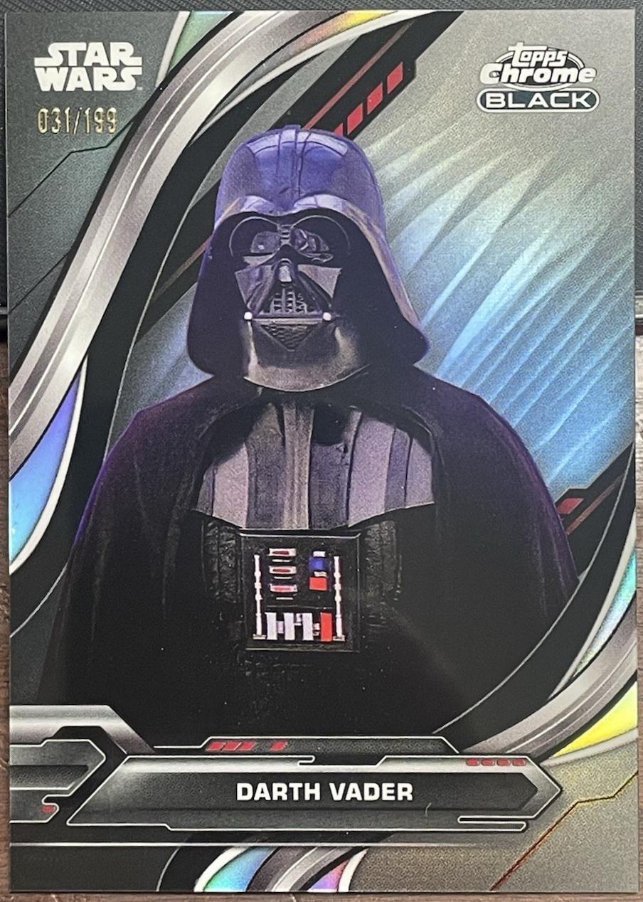 2025 Darth Vader [Rainbow Refractor] #54