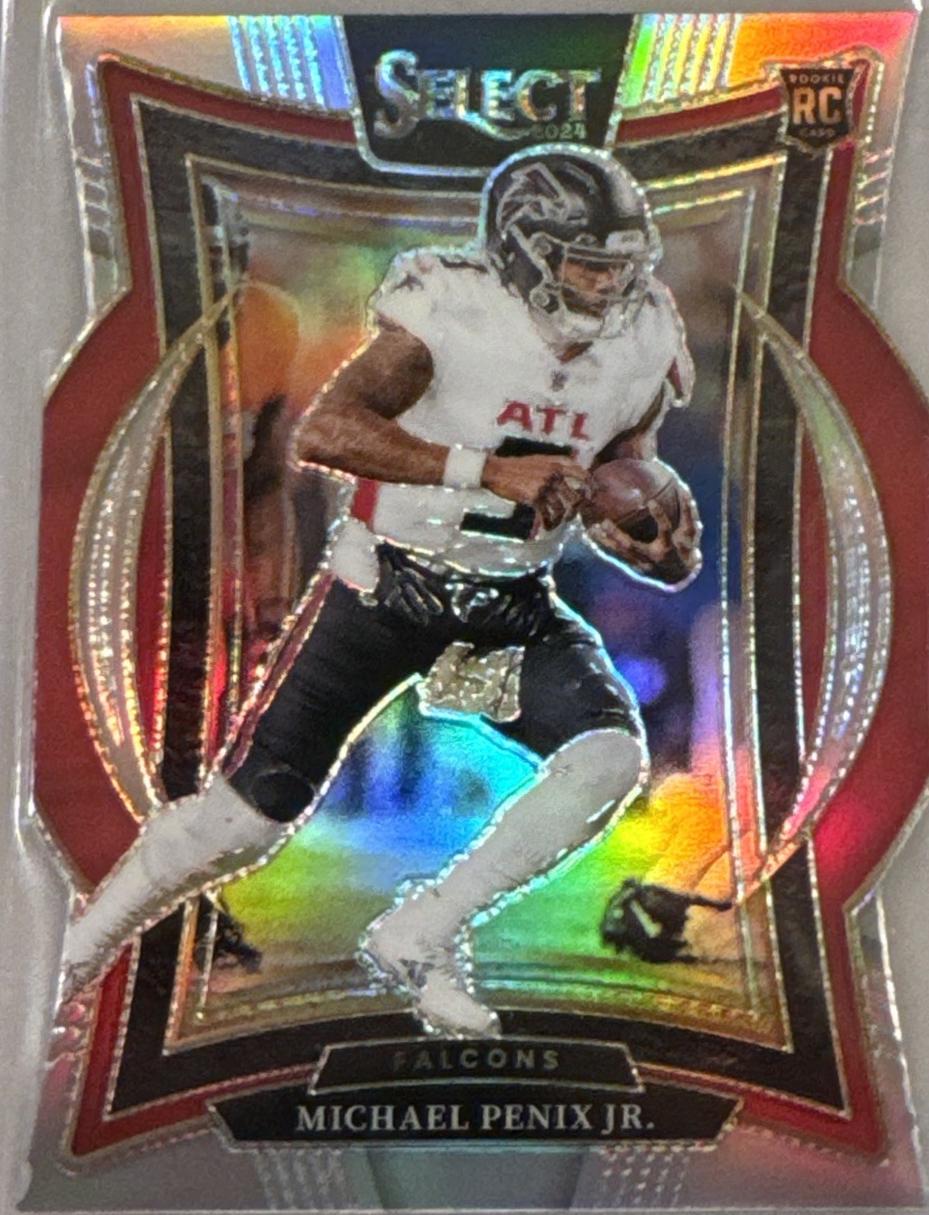 Michael Penix Jr. [Silver Prizm Die-Cut] #80 Prices | 2024 Panini