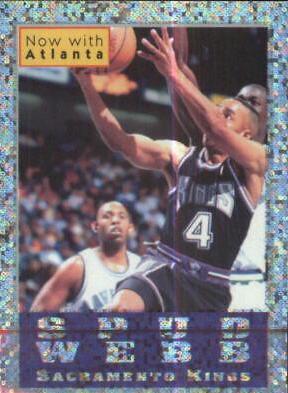 Spud Webb #280 Basketball Cards 1995 Panini Stickers