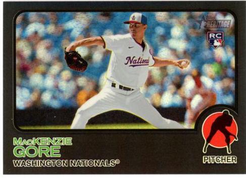 MacKenzie Gore [Chrome Black Border Refractor] #565