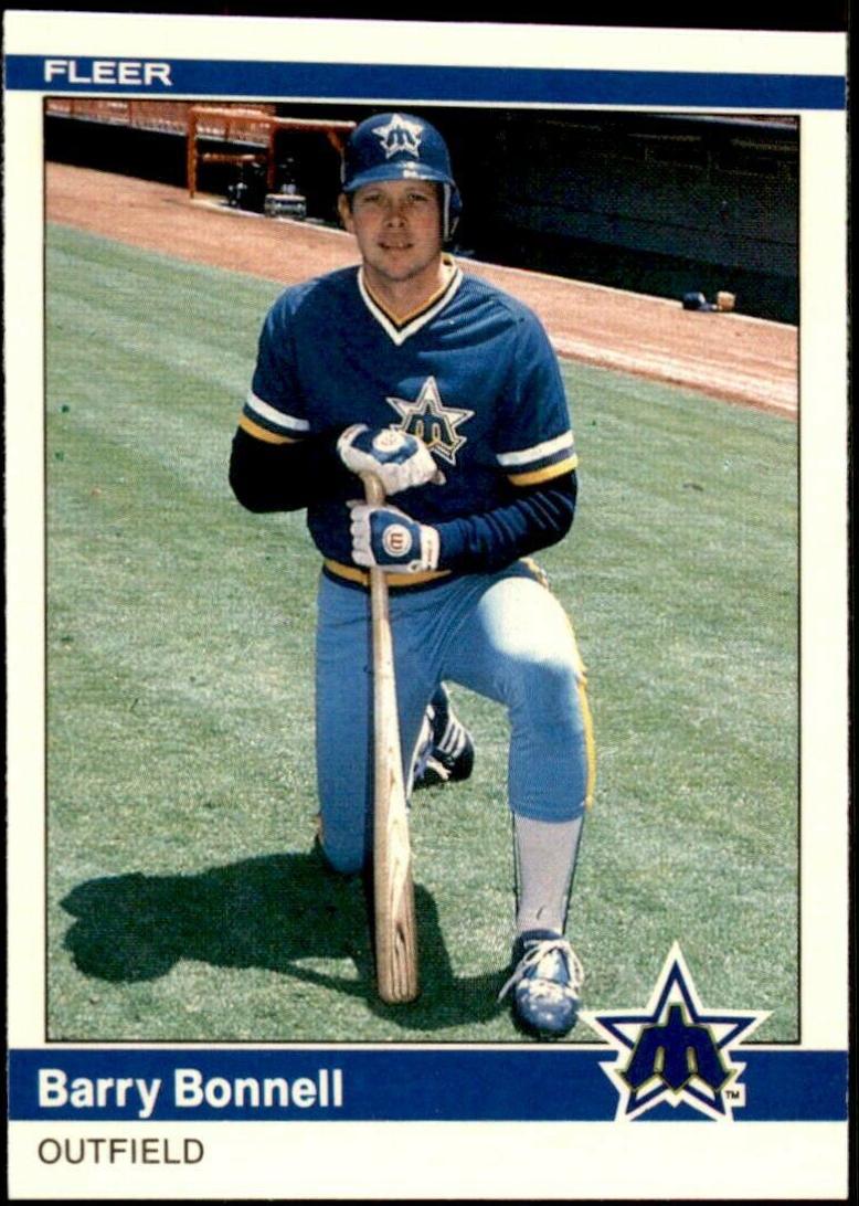 Barry Bonnell #U-14 Baseball Cards 1984 Fleer Update