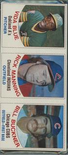 Bill Buckner, Rick Manning, Vida Blue