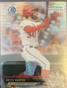 Bryce Harper #BNR-BH Baseball Cards 2017 Bowman Chrome National Convention