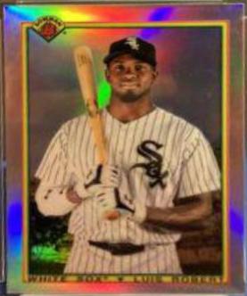 Luis Robert #90BLR Baseball Cards 2020 Bowman Chrome 1990