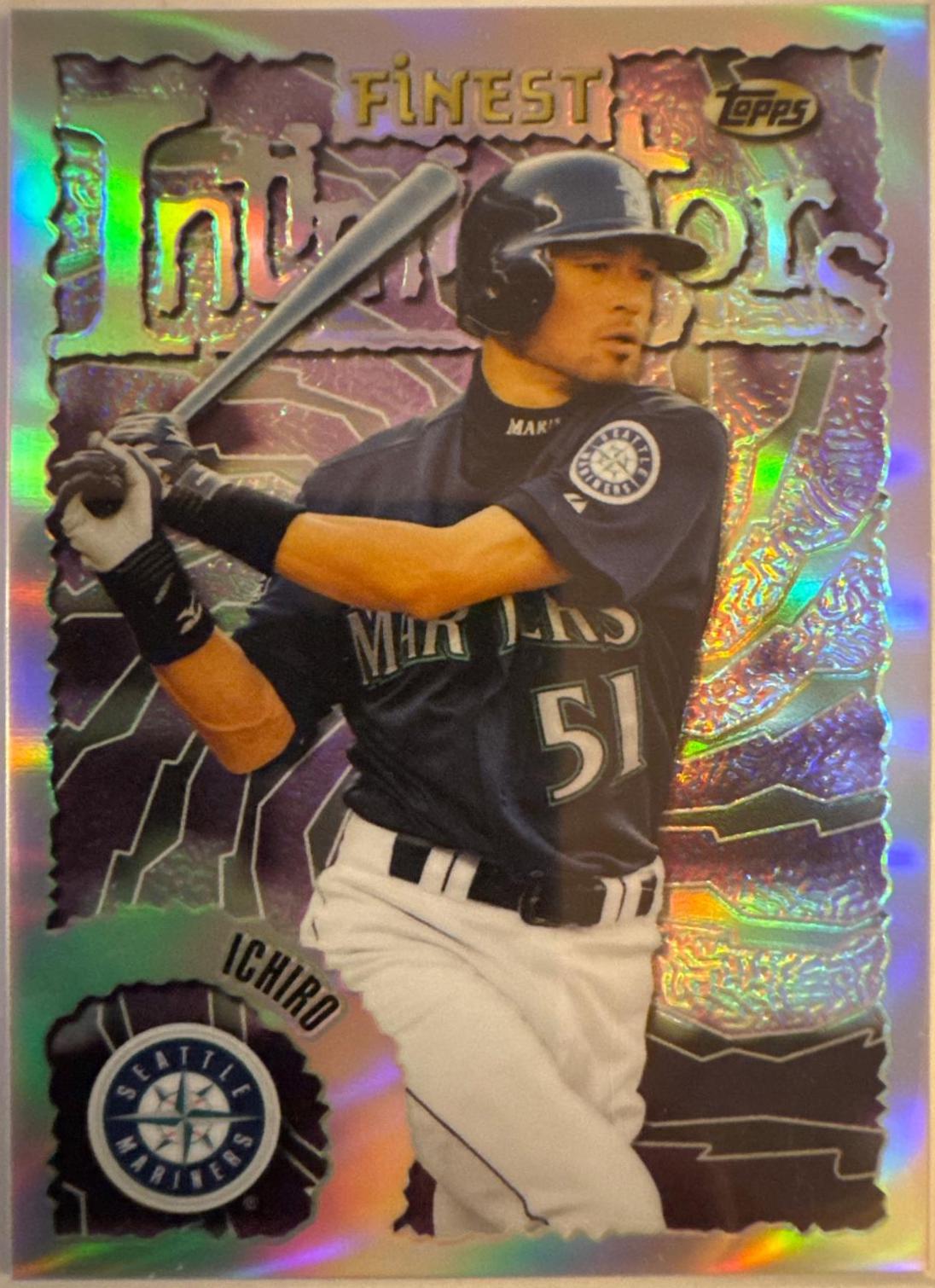 Ichiro Suzuki #96FI-I Baseball Cards 2016 Topps Finest 1996 Intimidators