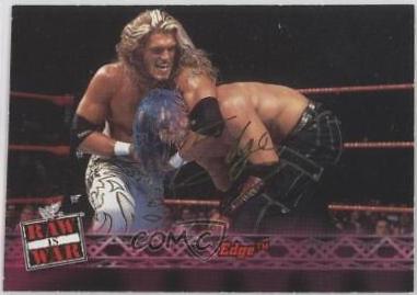 Edge #26 Wrestling Cards 2001 Fleer WWF Raw Is War