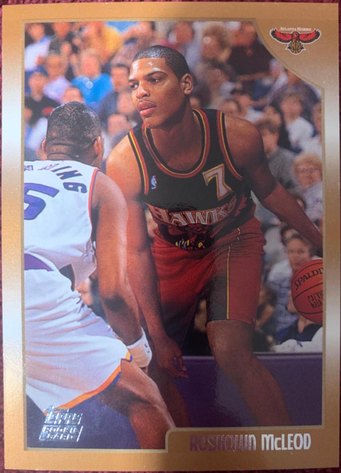 Roshown McLeod #218 Basketball Cards 1998 Topps