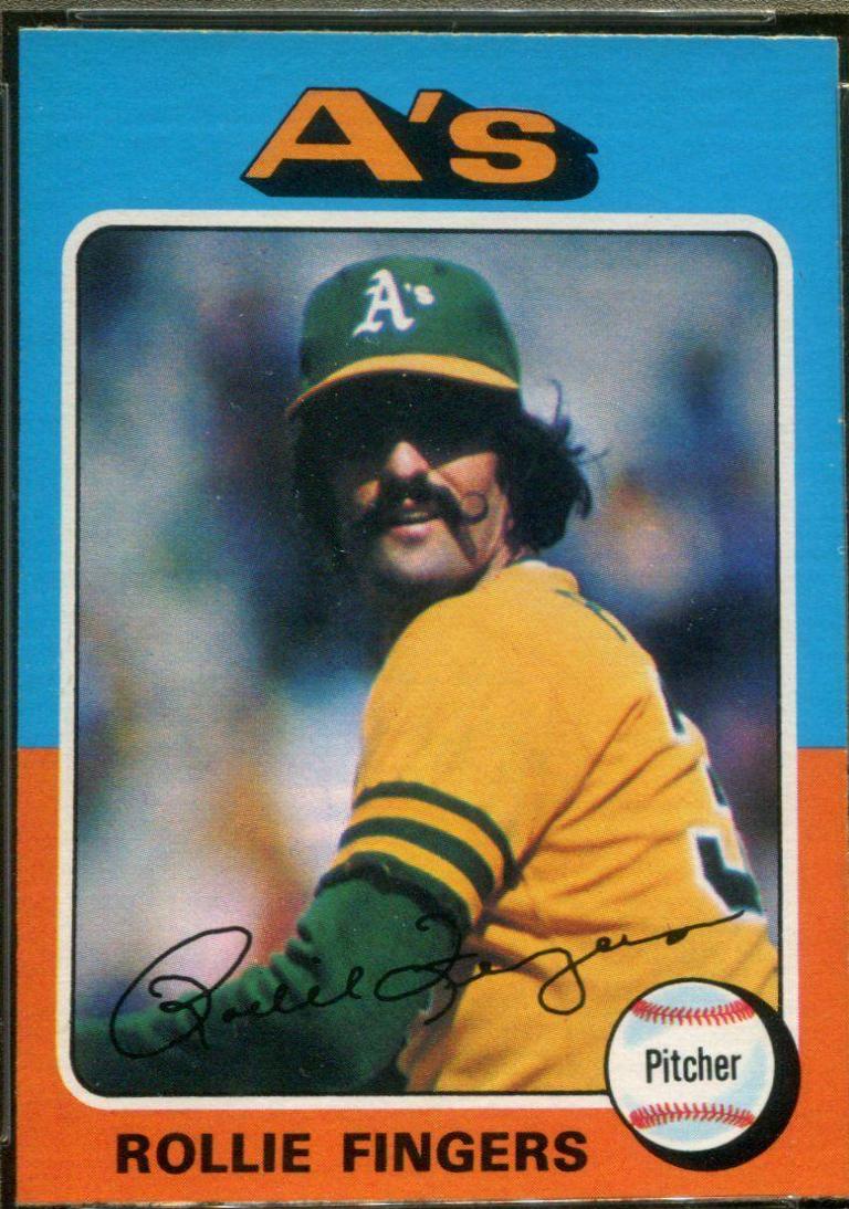 Rollie Fingers #21 Baseball Cards 1975 O Pee Chee