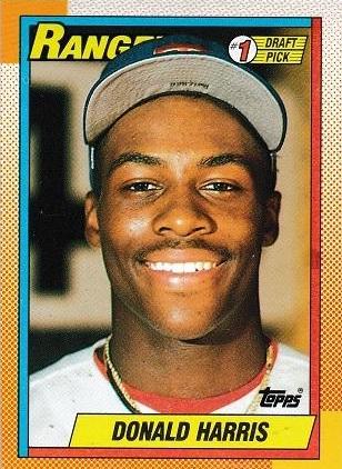 Donald Harris #314 Baseball Cards 1990 Topps