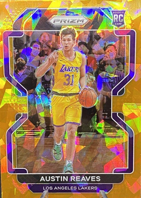 Austin Reaves [Orange Ice Prizm] #165 Prices [Rookie] | 2021