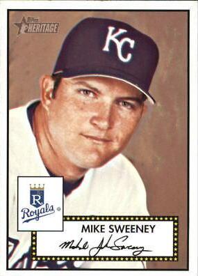 Mike Sweeney #4 Baseball Cards 2001 Topps Heritage