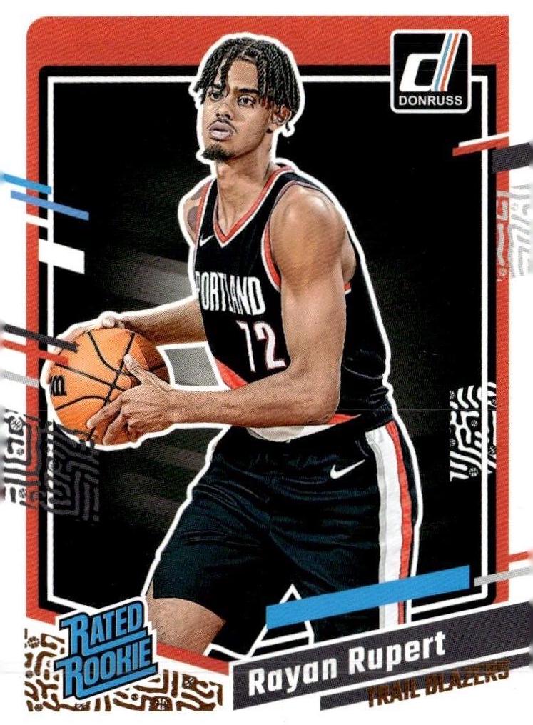 Rayan Rupert #218 2023 Panini Donruss Basketball