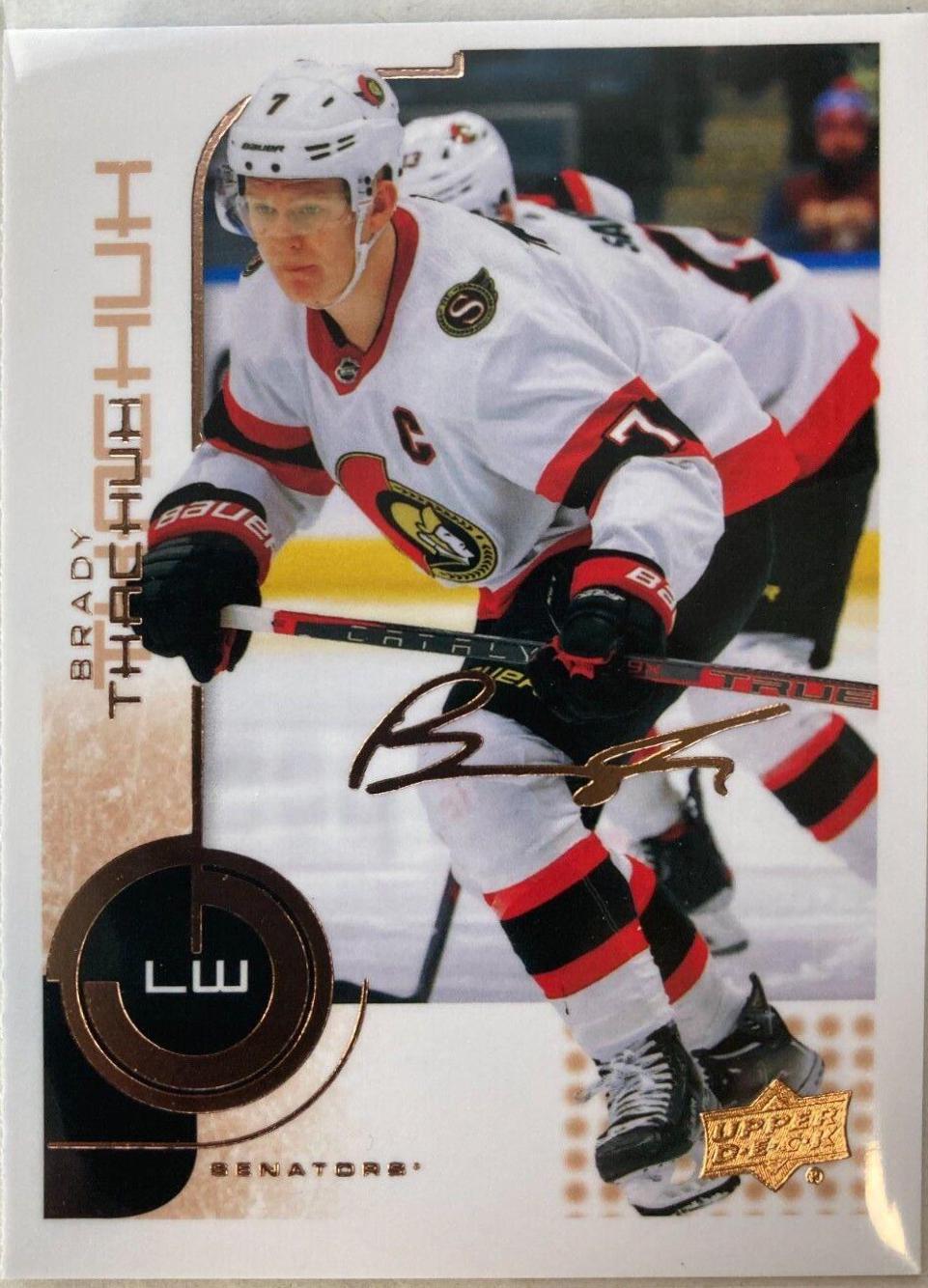 Brady Tkachuk #15 Hockey Cards 2022 Upper Deck MVP 20th Anniversary
