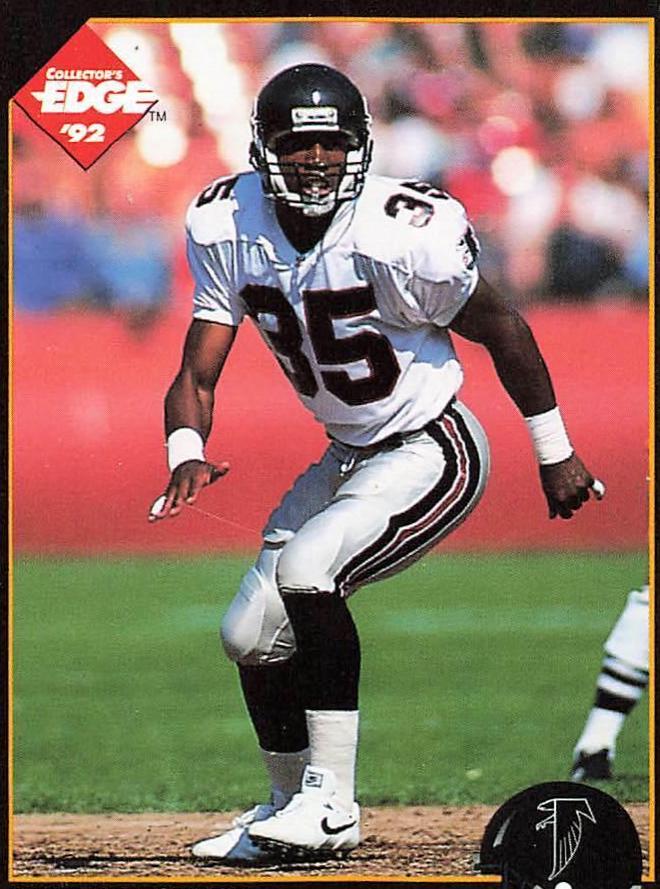 Mike Pritchard #3 Football Cards 1992 Collector's Edge
