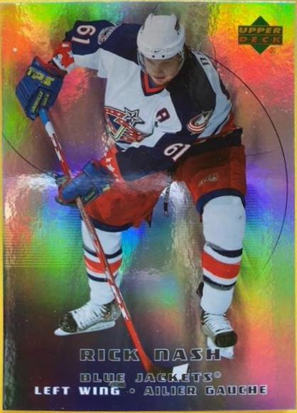 Rick Nash #9 Hockey Cards 2005 Upper Deck McDonald's