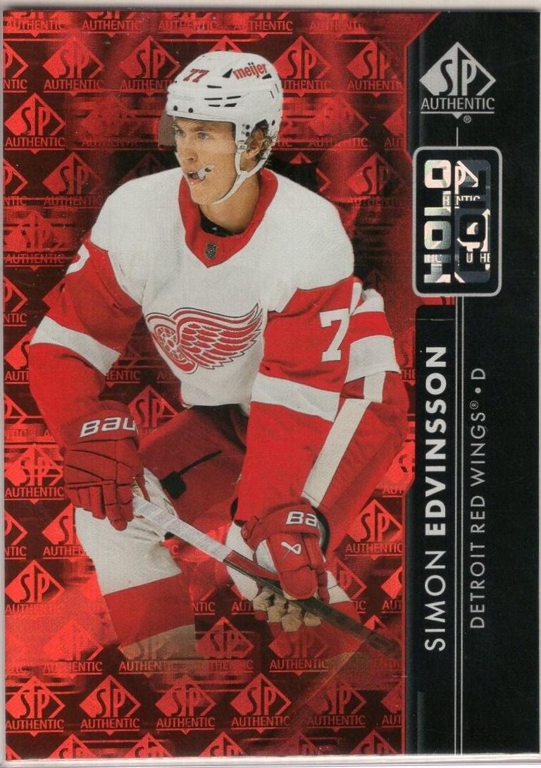 Simon Edvinsson #HF-35 Hockey Cards 2023 SP Authentic Holofoil