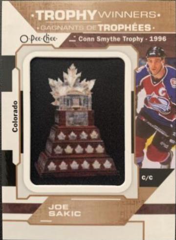 Joe Sakic #P-39 Hockey Cards 2022 O Pee Chee Patches