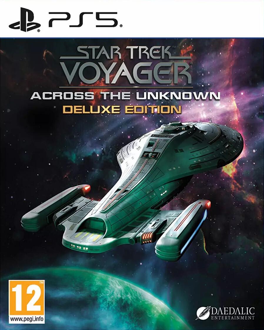 Carátula de Star Trek Voyager Across The Unknown - Deluxe Edition para PS5 (edición PAL España)