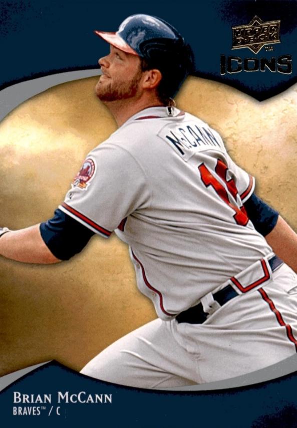 Brian McCann #12 Baseball Cards 2009 Upper Deck Icons