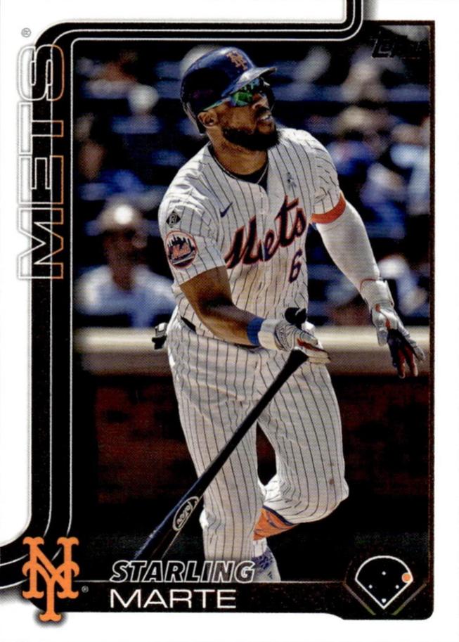 Starling Marte #173 Baseball Cards 2025 Topps