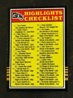 Checklist