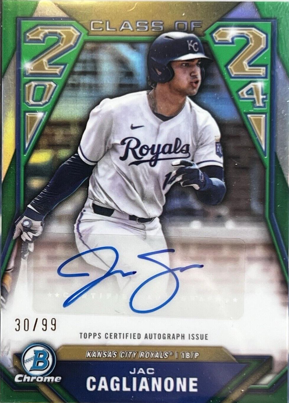 Jac Caglianone [Green Refractor] #C24-JC